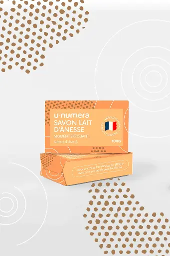 Savon exfoliant – Lait d'ânesse - 100 g